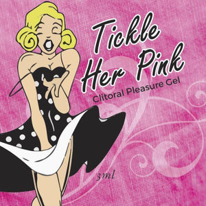 Sexual Wellness NO707 Tickle Her Pink Clitoral Pleasure Gel Foil .10oz Pack