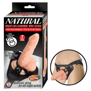 STRAP U Natural Strap-On Harness With Dong